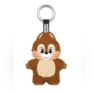 Disney Brown and Cream Chip Keychain